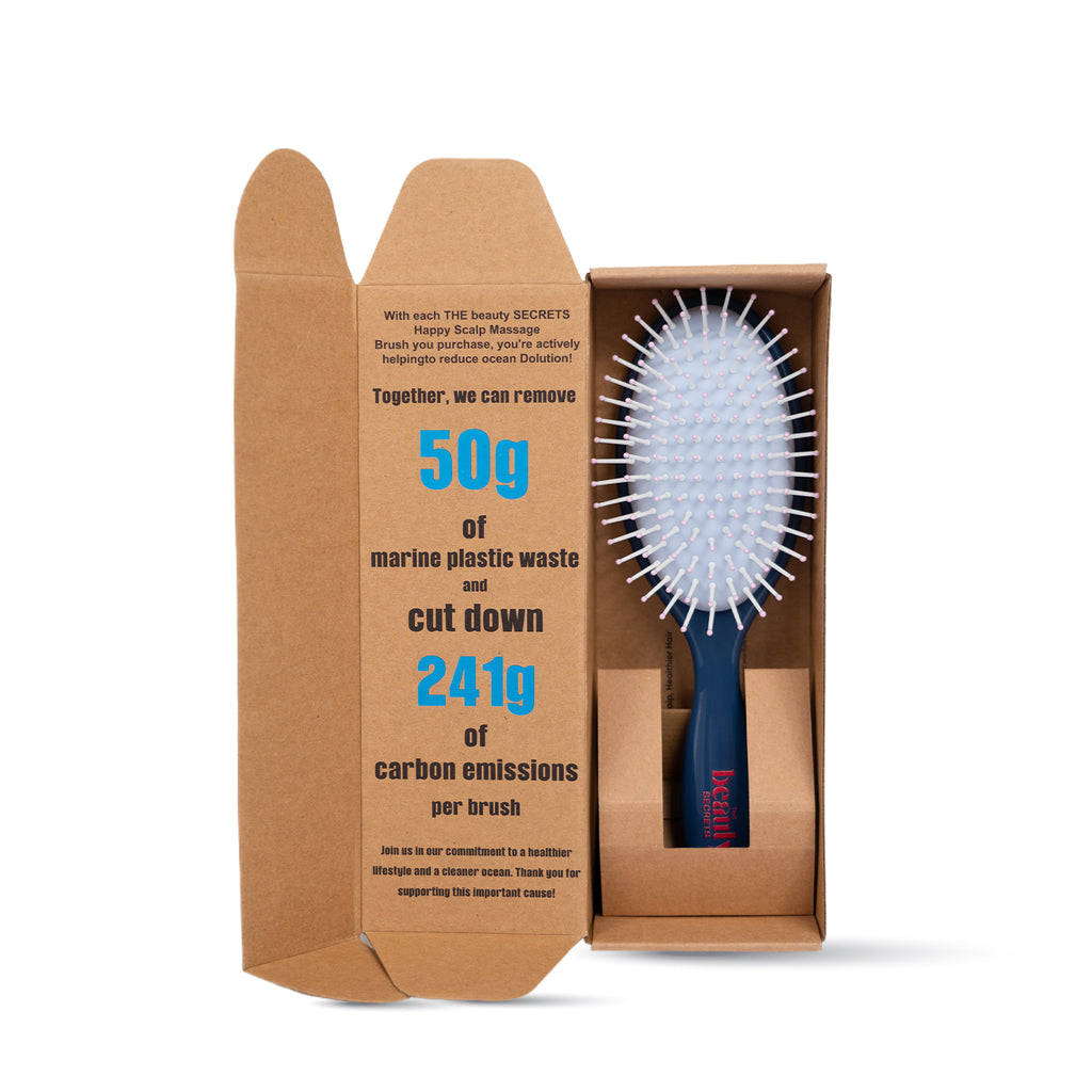 Detangle Hair Brush - Blue