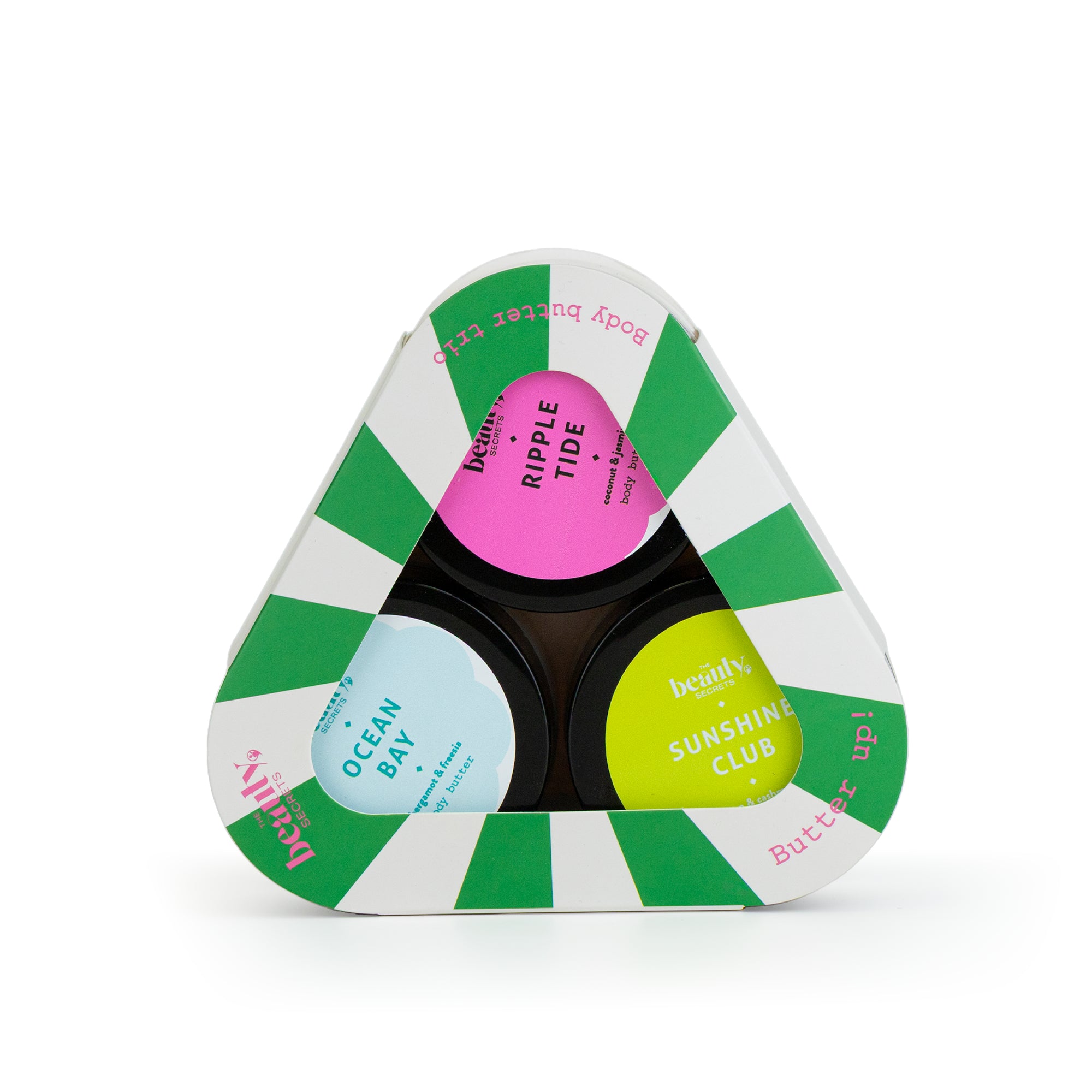 مجموعة ثلاثية من زبدة الجسم