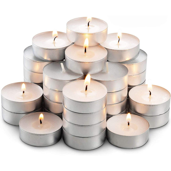 50 unscented candles