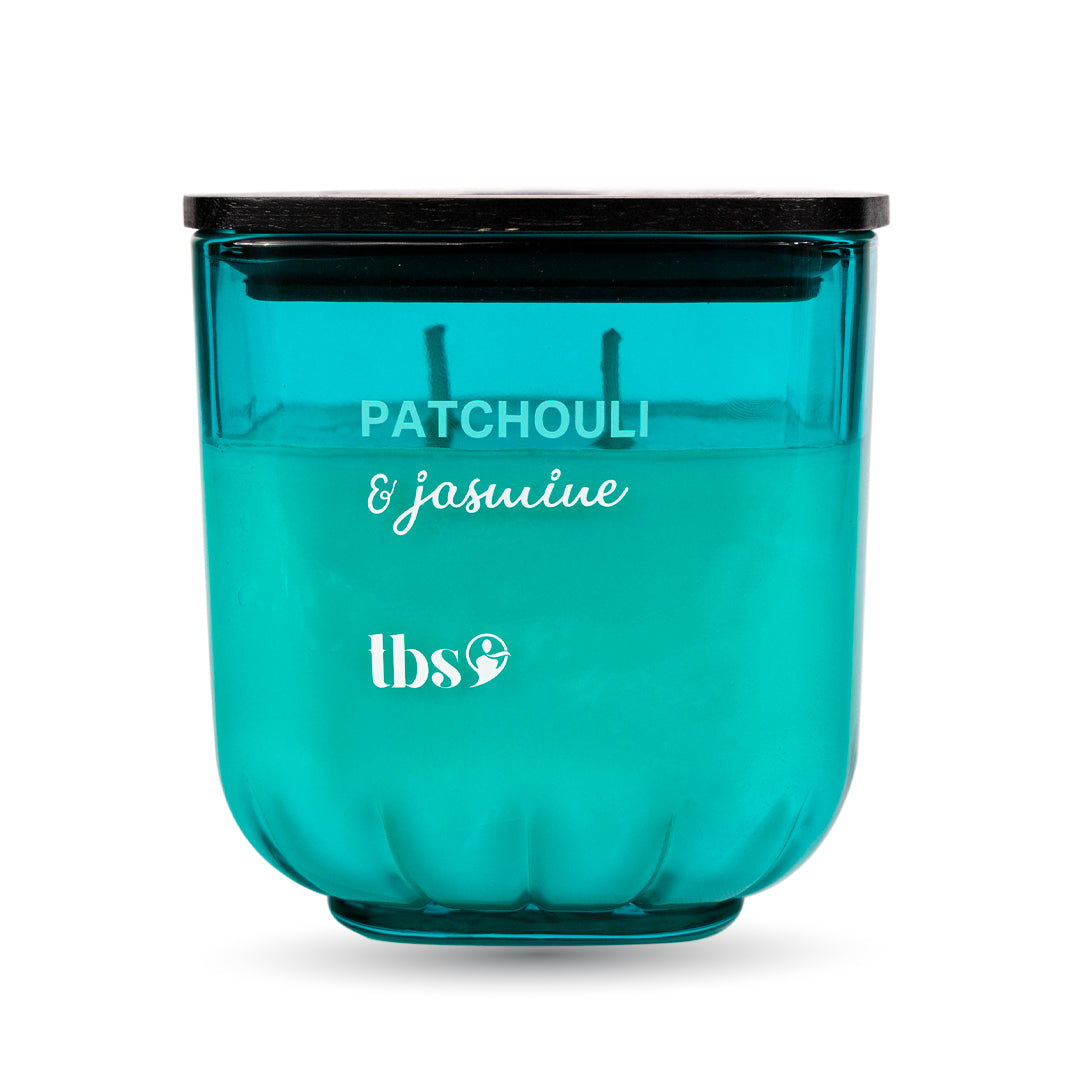Patchouli & Jasmine Scented Candle
