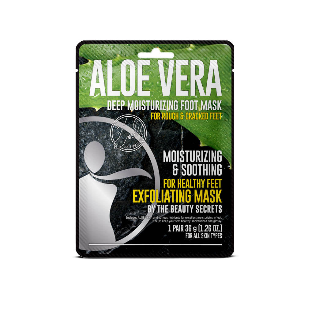 قناع القدمين بالصبار