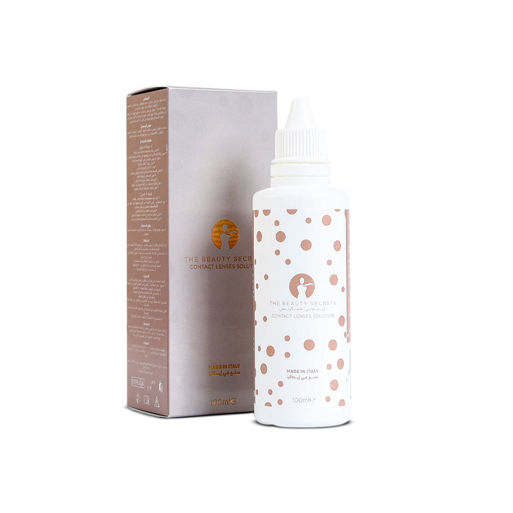 محلول العدسات اللاصقة