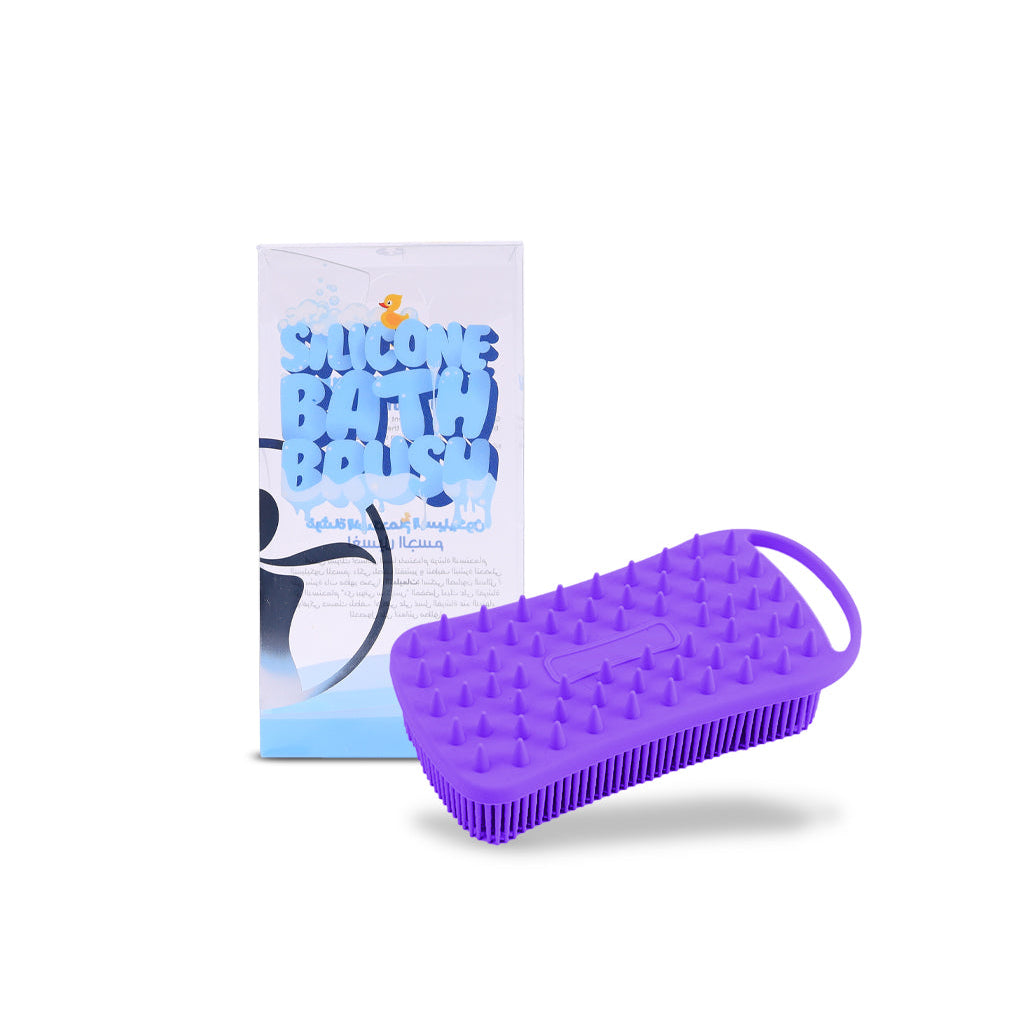 فرشاة سيليكون-بنفسجي