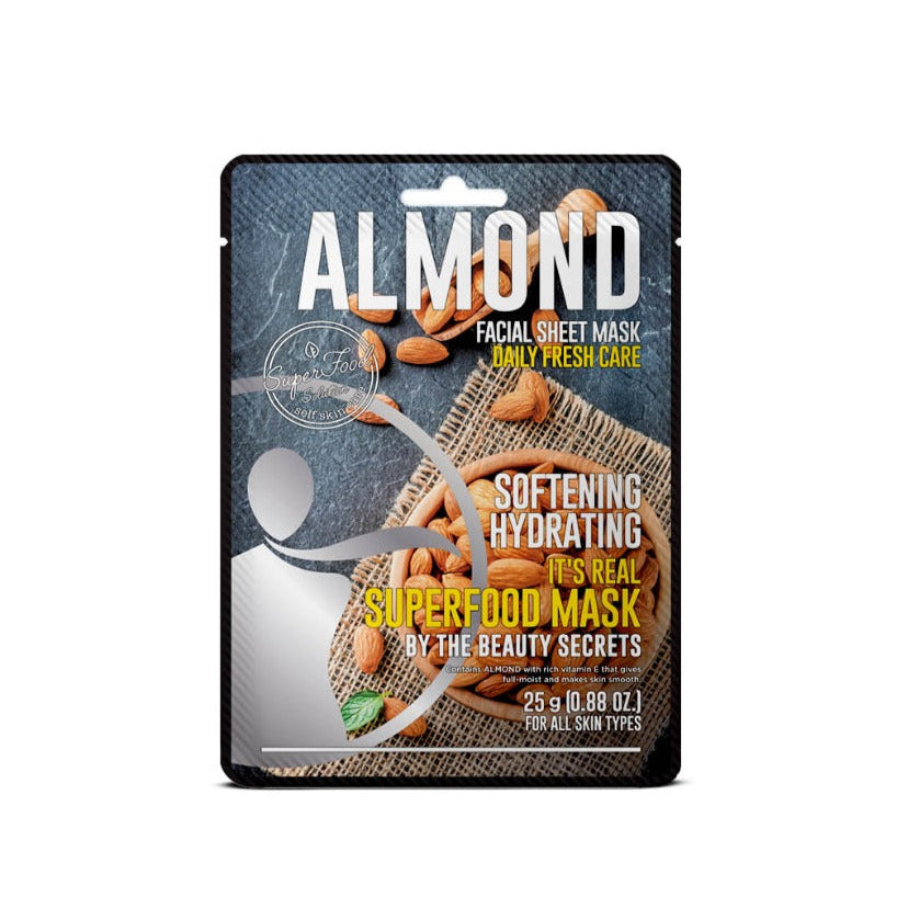 ALMOND FACIAL SHEET MASK