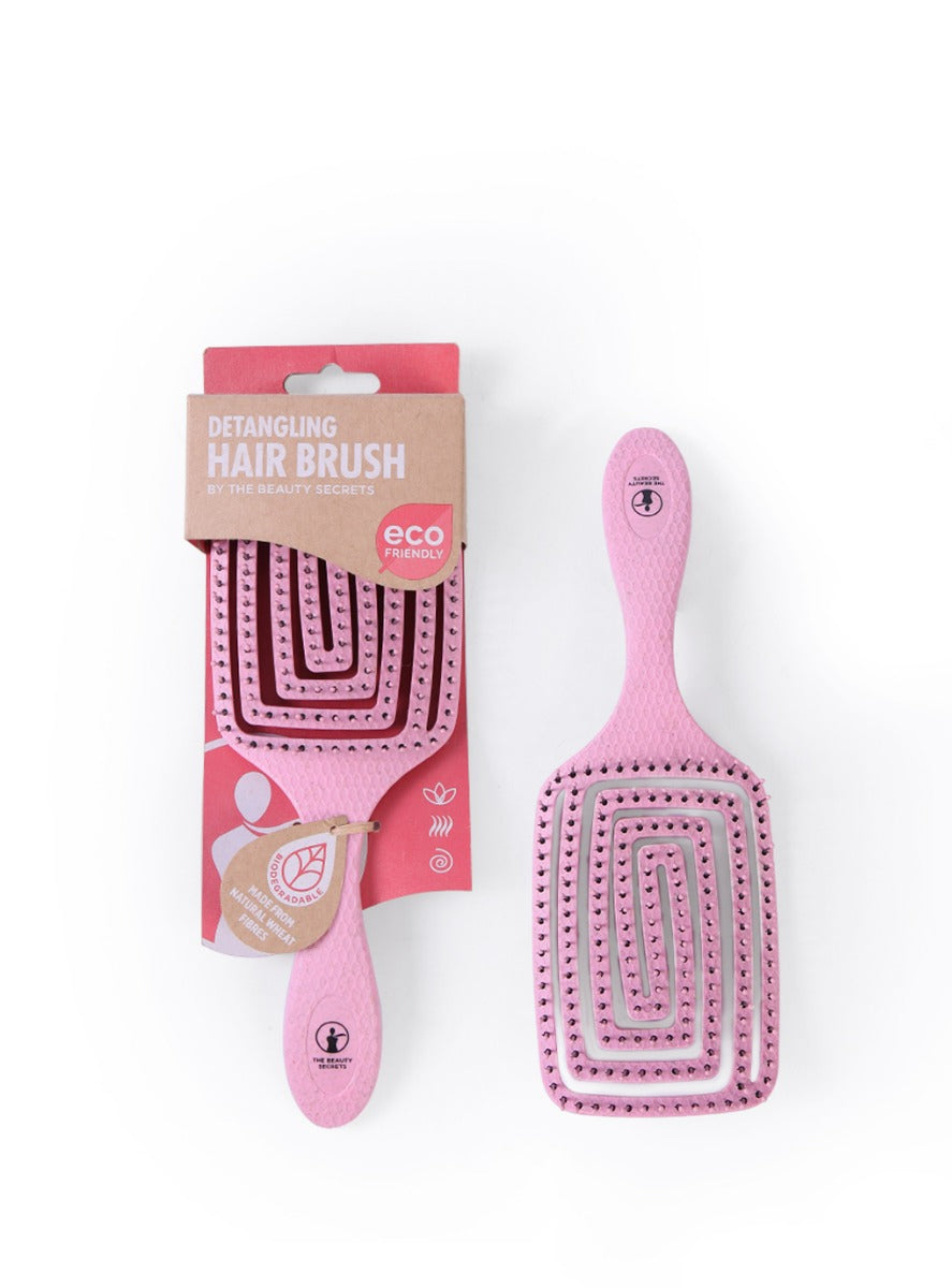 فرشاة شعر-زهري