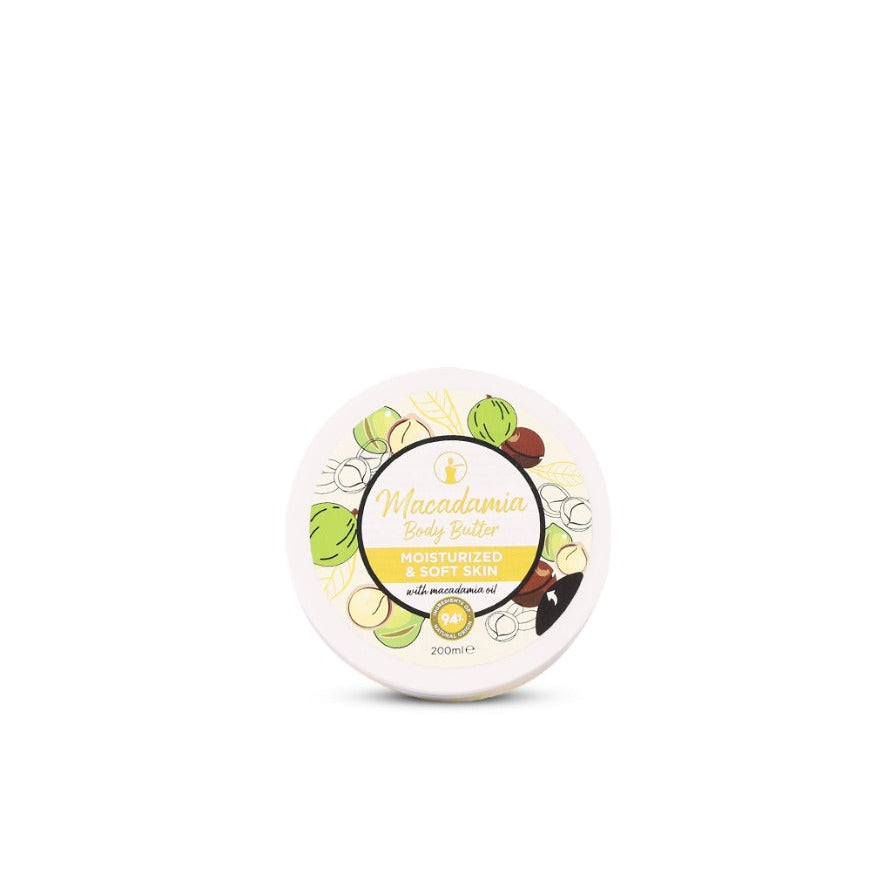 زبدة الجسم من الماكديميا