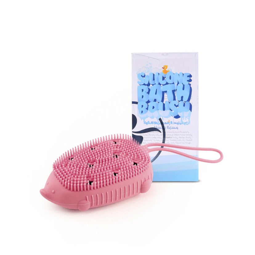 فرشاة سيليكون - لون زهري