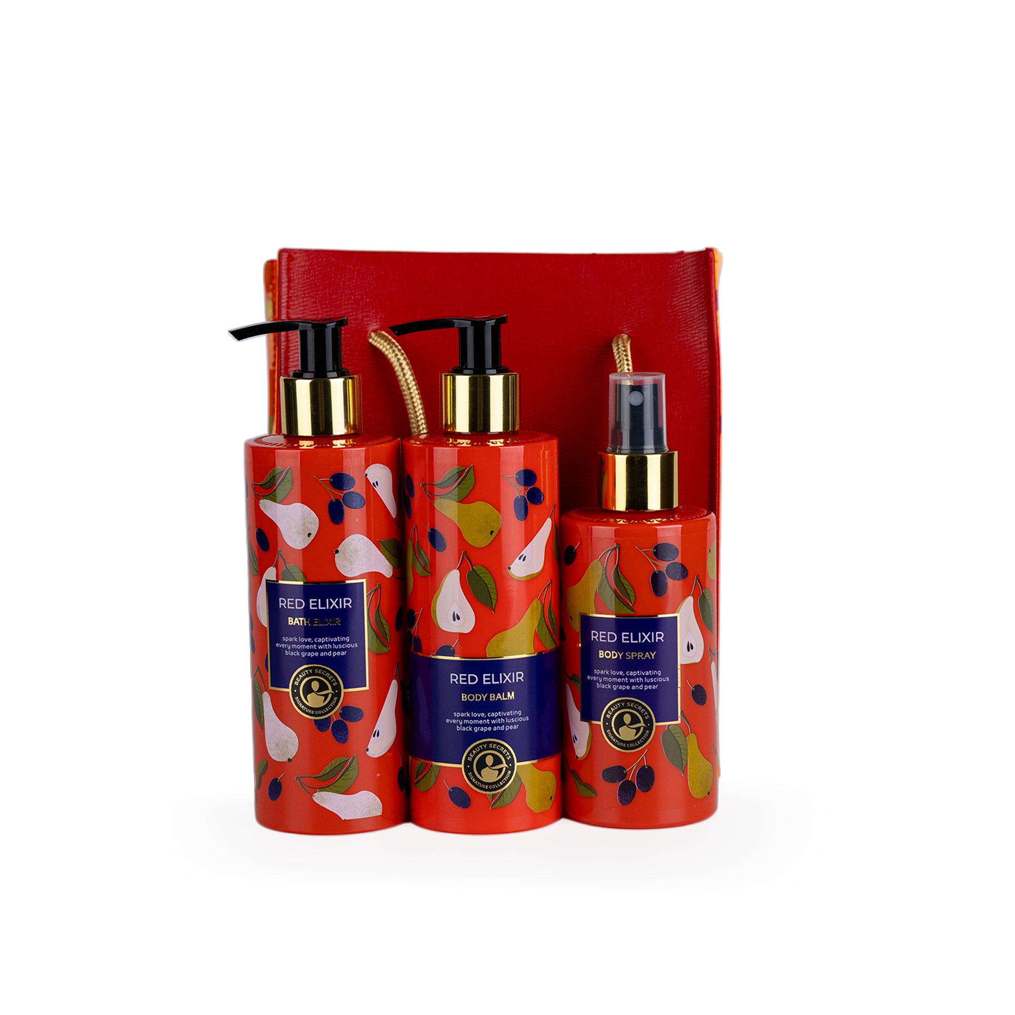 حقيبة العناية بالجسم ريد اليكسر