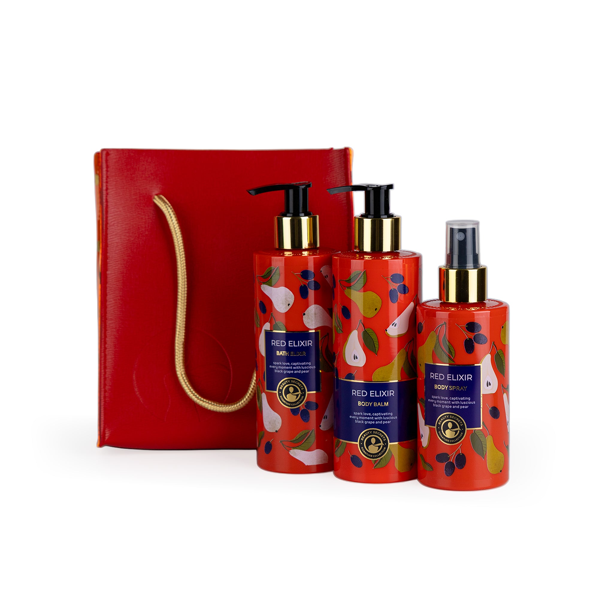 حقيبة العناية بالجسم ريد اليكسر