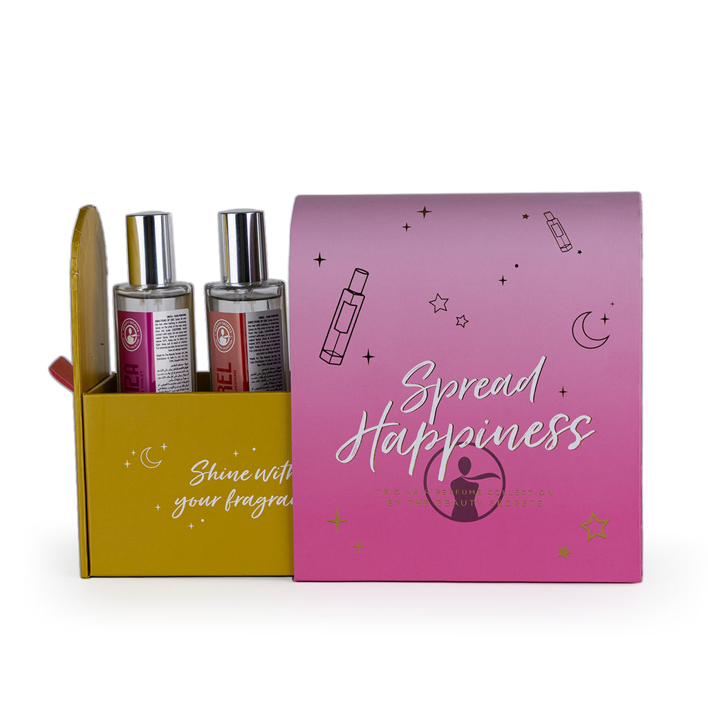 مجموعة عطور الشعر سبريد هابينس
