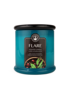 Flare – Cherry and Sandalwood Candle 500g