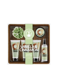 Spa Basket Kit – Vanilla & Cinnamon